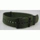 Smith&amp;Bradley Ltd. Sans-13 PVD Black-Coated 42mm Watch, Black Face/OD Green NATO Band Sans-black-ODNATO