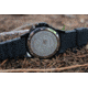 Smith&amp;Bradley Ltd. Sans-13 PVD Black-Coated 42mm Watch, Black Face/Black Rubber Band Sans-black-RBS