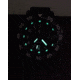 Smith&amp;Bradley Ltd. Sans-13 PVD Black-Coated 42mm Watch, Black Face/Black Rubber Band Sans-black-RBS