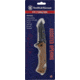 Smith &amp; Wesson H.R.T. A/O Folding Knife, 4.25in Closed, 3in Black Oxide Coated Partially Serrated Stainless Tanto Blade, Brown Polymer Handle, 1200647