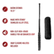 Smith &amp; Wesson Heat Treated Collapsible Baton, SWBAT21H