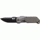 Smith &amp; Wesson M&amp;P MAGIC, Gray Aluminum Handle, Black Plain, SWMP9B