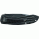 Smith and Wesson Extreme Ops Push Button Lock Folding Knife, Black / Silver, Medium