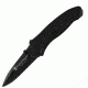 Smith &amp; Wesson SWAT Magic, Black Aluminum Handle, Black Blade, Plain SWATB