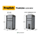 Snapsafe, A Hornady Company Lock Box With Tsa Combination Lock XL Gun Safe, Polycarbonate, Black, NSN N, 75241
