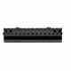 Sniper 1.22 in High Profile Riser Rifle Scope Mount - 13 Picatinny Slots, Black MRSLH