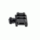 Sniper 2 Slot Low Profile Riser Tactical Rail Mount, Black MRSSL2
