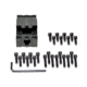 Sniper 2 Slot Riser Barrel Mount w/ Laser / Flashlight Mount, Black, Clamping Range: Diameter .51 in - .78 in MBR02