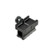 Sniper 3 Slot High Profile Riser Rifle Scope Mount, Black MRSSH3
