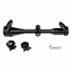 Sniper 4-16x40mm Rifle Scope w/ Front AO Adjustment, QTA W/E, RGB Tri-Illumination Mil Dot, Black LT4-16X40AOL