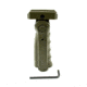 Sniper 5 Positions Tactical Firearm Grip Short Front Holder w/ Compartment, Green GP02-G