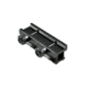 Sniper 7 Slot Riser Rifle Scope Mount w/ See Through Hole for Picatinny/Weaver, Black MRSSM7, EDEMO1
