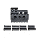Sniper AR-15 4/15 Tri Rail Barrel Mount for Front Sight Attachment, Picatinny, Aluminum, Matte Black MBRTR