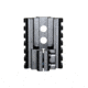 Sniper AR-15 4/15 Tri Rail Barrel Mount for Front Sight Attachment, Picatinny, Aluminum, Matte Black MBRTR