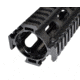 Sniper AR .308 2 Piece Drop-In Quad Rail Handguard, 8.75in, Round End Cap, DPMS Low Profile Pattern, Mid-Length, Black M38ML-A