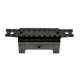 Sniper Extended Riser Mount With Side Rail, Black MCLDR