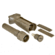Sniper Fixed Position Foregrip Grip w/ Storage, Molded Finger Grooves, Removable Side Plates, Polymer, Tan GP04-T