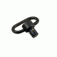 Sniper Heavy Duty Push Button QD Sling Swivel, Metal AQDSL01