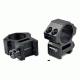 Sniper Medium Profile Rifle Scope Rings For Picatinny/Weaver Rail System, Black, 1in Diameter, PT-25M4