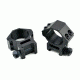 Sniper Medium Profile Rifle Scope Rings For Picatinny/Weaver Rail System, Black, 30mm Diameter, PT-30M4