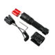Sniper Tactical LED Flashlight w/ Picatinny Rail Mount, 260 Lumens, Black FL02