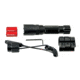 Sniper Tactical LED Flashlight w/ Picatinny Rail Mount, 260 Lumens, Black FL02