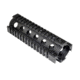 Sniper Two Piece Quad Handguard Rail Mount, Black MQRSL