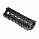 Sniper Two Piece Quad Handguard Rail Mount, Black MQRSL