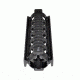 Sniper Two Piece Quad Handguard Rail Mount, Black MQRSL