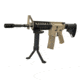 Sniper Two Piece Quad Handguard Rail Mount, Black MQRSL