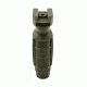 Sniper Vertical Front Short Holder w/ Compartment, Green GP04-G