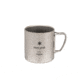 Snow Peak Titanium Double Wall Mug, Titanium, 450 ml, MG-153