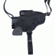 Soft Armor Ambi, Horizontal Shoulder Holster, Nylon, Size 4, 1911 Colt, Ruger, Springfield, Fits Glock 4-SH