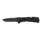 SOG Knives TF-27 Trident Mini Straight Tanto Black TiNi Folding Knife