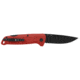 SOG Knives &amp; Tools Adventurer, Folding Knife, 3.5 in Drop Point Blade, 7.5 in Overall Length, 5Cr15MoV Steel Blade, Straight Edge, Satin Finish, Silver, Black Glass-Reinforced Nylon Handle, Thumb Stud Openers, Lock Back, SOG-13-11-08-43