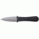 SOG Pentagon Mini Knife w/ Straight and SE 3.5in. Steel Blade and Kydex Sheath, Powder Coated Finish, Black M14K-CP