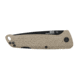Sog SOG Adventurer LB Lock Back Knife FDE Tan Polymer 3" Black, Tan, 5Cr15MoV, adult, BHQ-210660