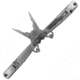 SOG Specialty Knives &amp; Tools PowerGrab Fabric Sheath Multi-Tool, w/ Hex Bit Kit, Satin, PM1001N-CP