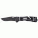SOG Trident Elite Straight-Edge Assisted Folding Steel Blade Knife, 3.75 in., Green Handle, Black TiNi Finish, TF102-CP