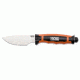 SOG Specialty Knives &amp; Tools 3.8 in. Bladelight Hunt LED Straight Edge Steel Blade Fixed Knife, Leather Sheath, Satin Finish, Orange BLT20L-CP