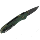 SOG Specialty Knives &amp; Tools Aegis AT Folding Knives, 3.13in, Straight Edge, Cryo D2 Steel, Drop Point, Forest, GRN Handle, SOG-11-41-13-41