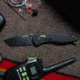 SOG Specialty Knives &amp; Tools Aegis AT Folding Knives, 3.13in, Straight Edge, Cryo D2 Steel, Tanto, Black, GRN Handle, SOG-11-41-09-41