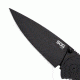 SOG Specialty Knives &amp; Tools Aegis TiNi Automatic Folding Knife, 0.13in AUS-8 Blade Steel, Overall length 8.25in, Black, Glass-Reinforced Nylon Handle AE02-BX