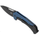 SOG Knives &amp; Tools, Bulwark FLK, Folding Knife, 3.5in, D2 Steel, Drop Point Blade, Blue/Black Handle, 14-24-01-57