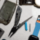 SOG Specialty Knives &amp; Tools Flash Multi-Tools, Gray/Cyan, SOG-29-55-02-41