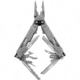 SOG Specialty Knives &amp; Tools PowerAccess Deluxe Multi-Tool, Stainless Steel Blade, Stone Wash Finish, Grey/Grey, SOG-PA2001-CP