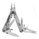 SOG Specialty Knives &amp; Tools PowerGrab Fabric Sheath Multi-Tool, w/ Hex Bit Kit, Satin, PM1001N-CP