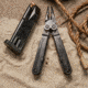 SOG Specialty Knives &amp; Tools PowerLock EOD Multi-Tool w/ V-Cutter, Nylon Sheath, Black/Black, SOG-B63N-CP