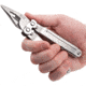 SOG Specialty Knives &amp; Tools PowerLock Multiool Scissors w/ Nylon Sheath, Satin Finish, Silver, SOG-S60N-CP