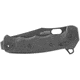 SOG Specialty Knives &amp; Tools Seal XR Folding Knife, 3.9in, Partially Serrated Edge, S35VN Steel, Clip Point, Black, GRN Handle, SOG-12-21-05-57